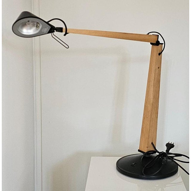 Adjustable Halogen Table Lamp from Piuluce, Italy, 1970s For Sale - Image 5 of 9