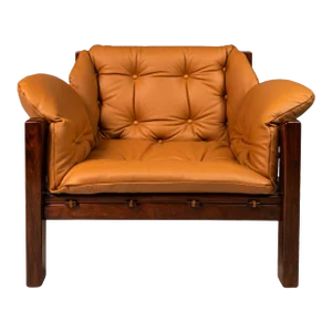 Mid-Century Modern 'Amazonas' Lounge Chair in Rosewood by Jean Gillon for Italma, Brazil, Circa 1970s