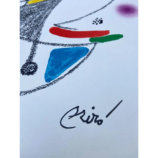 Modern Joan Miró, Maravillas con variaciones No.2, 1975, Lithograph For Sale - Image 3 of 6