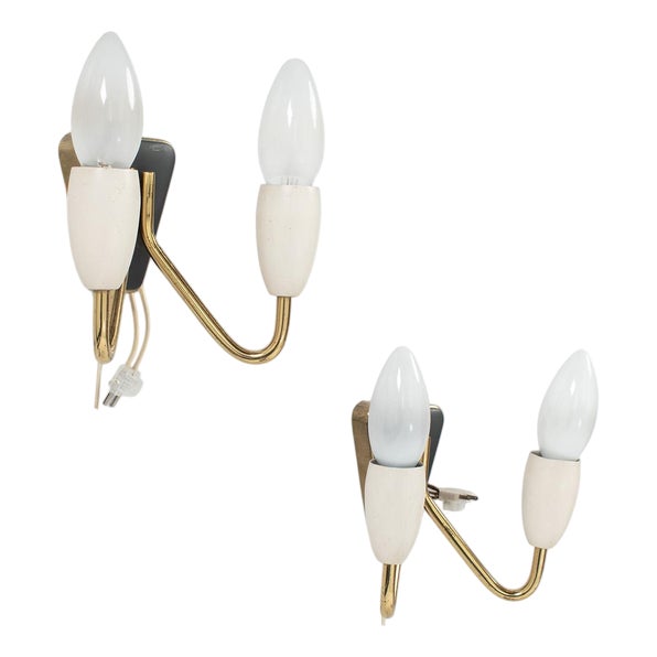 Vintage Wall Lamps, Set of 2 For Sale