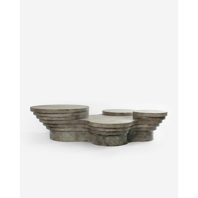 Slice Me Up Sculptural Coffee Table in Plaster by Pietro Franceschini For Sale - Image 14 of 18