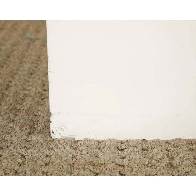 Vintage Mid-Century Steel Filing Cabinet, Industrial 5 Drawer File Cabinet, 1950s For Sale - Image 9 of 9