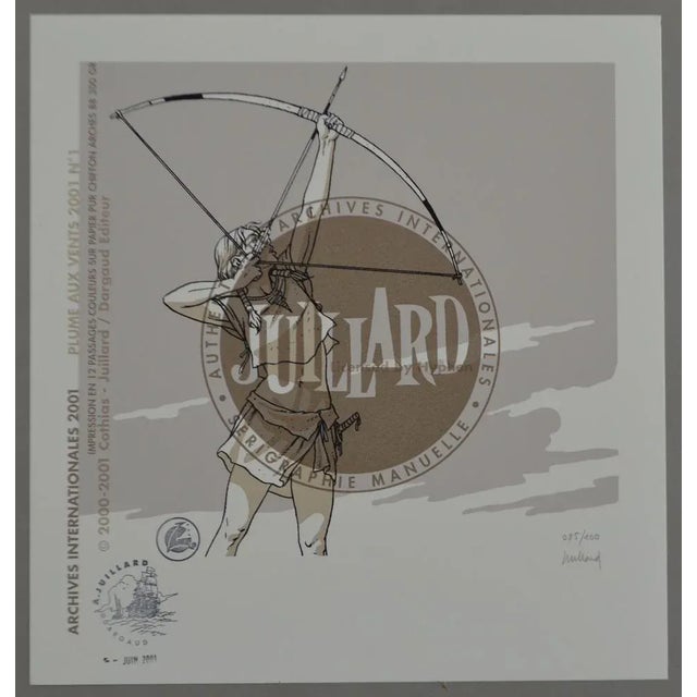 André Juillard, Plume aux vents, 2001, Serigraph For Sale - Image 15 of 18