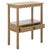 Camel Heaven Scalloped Low Drawer Accent Table in Desert Brown For Sale - Image 8 of 10