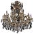 20th Century Baroque Ceiling Chandelier For Sale