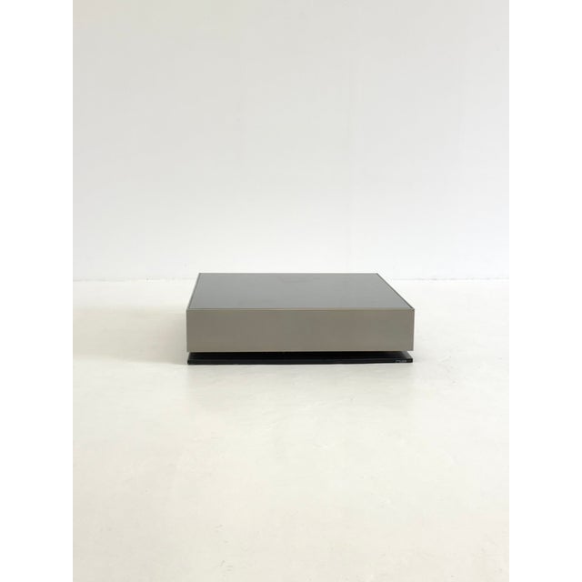 Gray Vintage Coffee Table by Giovanni Ausenda, 1970s For Sale - Image 8 of 9