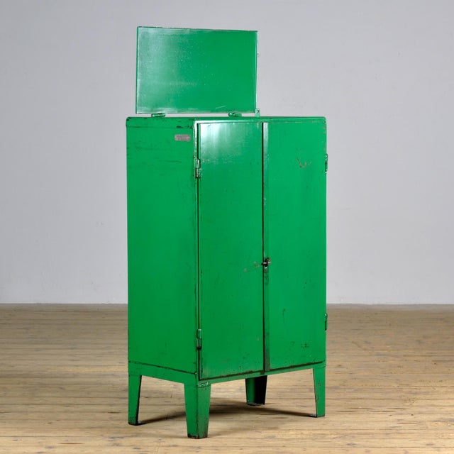 Industrial Iron Cabinet, 1960s For Sale - Image 14 of 17