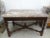 French 19th Century French Louis XIV Style Walnut Center Table With Marble Top For Sale - Image 3 of 12