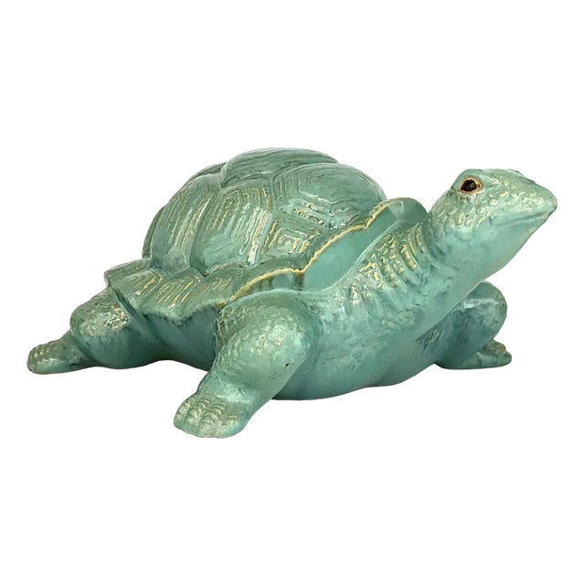Large Italian Ceramic Turtle, 1960s For Sale