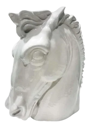 Italian Mid-Century Modern Ceramic Horse Sculpture