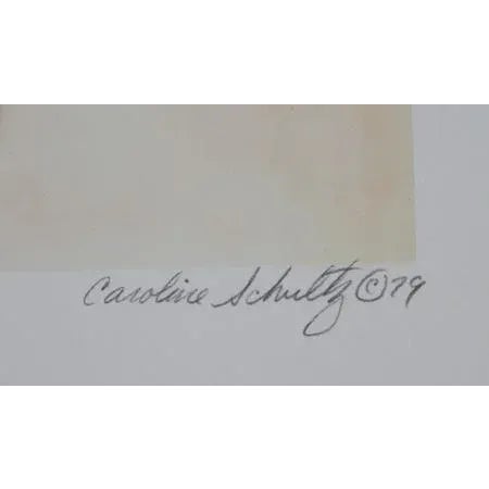 Caroline Schultz's unique rendering of a series of wild apes within an abstracted composition is a captivating image of...