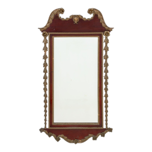 Louis XVI Style Mahogany Wall Mirror