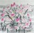 Pink Water Lotus Blossom Painting in the Style of Wu Guanzhong For Sale - Image 8 of 8
