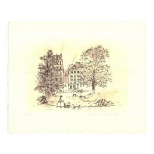 Michel Delacroix Paris V, 1985 - Signed