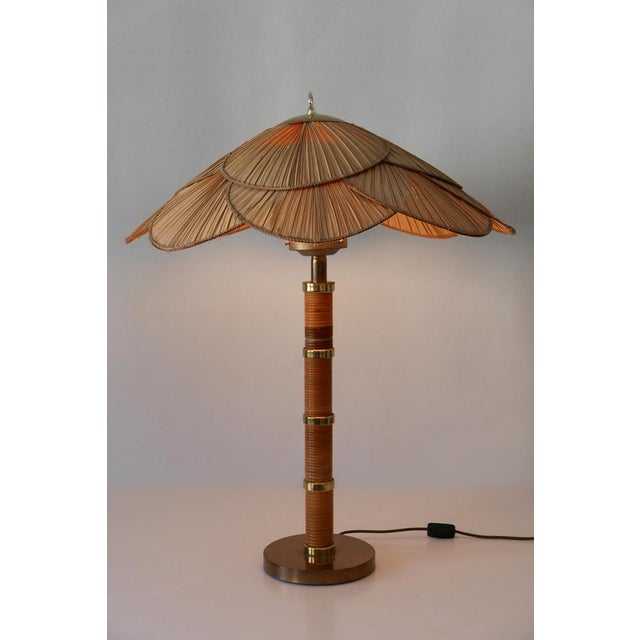 Mid-Century Modern Uchiwa Table Lamp by Miranda Ab Sweden, 1960s For Sale - Image 13 of 18