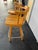 These vintage wood bar stools feature swivel mechanism and a classic captain's chair design. Crafted from solid wood with...
