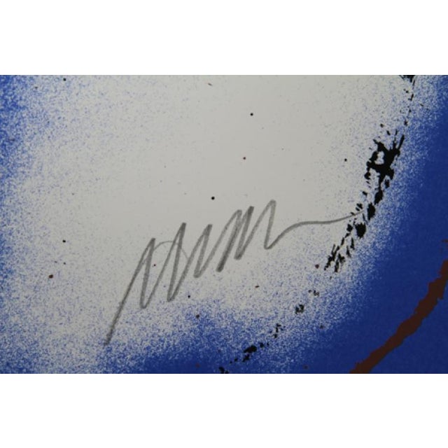 This screenprint, titled "Flamenco," was created by the French artist, Arman (1929 - 2005), in 1980. it is edition 150, HC...