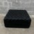 Black Velvet Tufted Chesterfield Footstool For Sale In Miami - Image 6 of 6