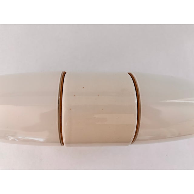 1950s Ceramic Model 6078 Sconce by Wilhelm Wagenfeld for Lindner, 1958 For Sale - Image 5 of 11