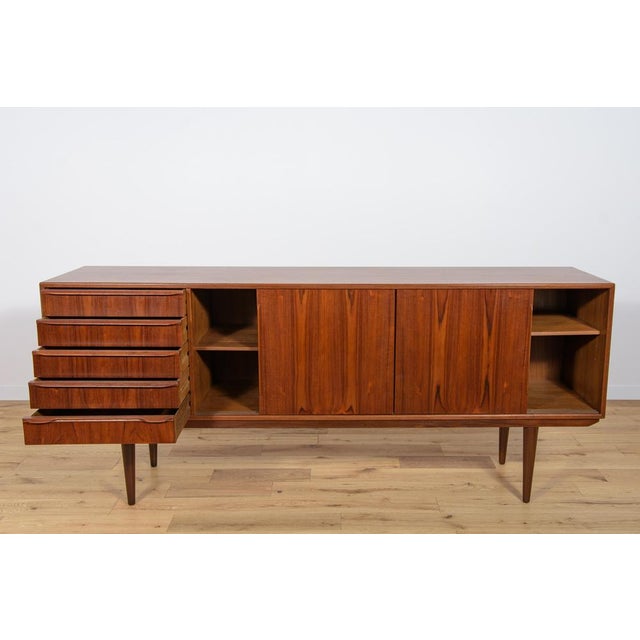 Mid-Century Danish Teak Sideboard, 1960s For Sale - Image 9 of 18