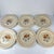 Vintage Dinner Plates with Floral Motif from Sarreguemines, 1920s, Set of 6 For Sale - Image 6 of 11