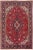 Textile 1960s Vintage Persian Tabriz Handmade Medallion Red Wool Rug For Sale - Image 7 of 7
