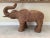 Chestnut Vintage Wicker Rattan Style Elephant For Sale - Image 8 of 8
