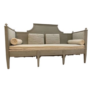 Swedish Gustavian Painted Sofa For Sale
