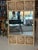 Hollywood Regency Vintage Palm Beach Spun Woven Wicker Rattan Sunburst Starburst Wall Mirror Large For Sale - Image 3 of 11