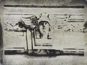 Vintage Mixed Media Architectural Sculpture Photograph