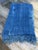 Vintage African Indigo Denim Mossi Mudcloth 80” L X 45” W Textile | No. 115 For Sale - Image 10 of 11