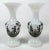 Vintage Hand-Painted Murano Vases, a Pair For Sale - Image 9 of 9