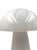 White Mushroom Murano Glass Table Lamp, Italy, 1970s For Sale - Image 8 of 16