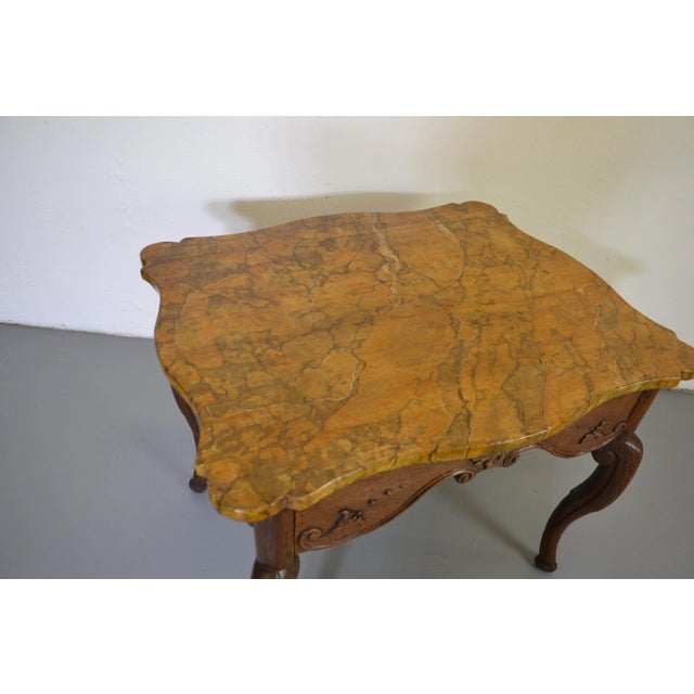 French Provincial Country French Side Table C.1780 For Sale - Image 3 of 6
