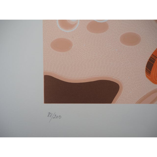Kinetic Composition of Toys Lithograph by Victor Vasarely, in Good conditions.