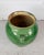 Green French 19th Century Green and Yellow Splash-Glaze Confit Pot For Sale - Image 8 of 9