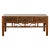 Chinese Vintage Coffee Table with Three Carved Drawers and Openwork Apron For Sale - Image 13 of 13