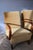Art Deco Jindrich Halabala Chairs in Yellow Mohair For Sale - Image 3 of 11