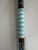 A stunning vintage cane/walking stick ornately decorated with inlaid turquoise and agate.