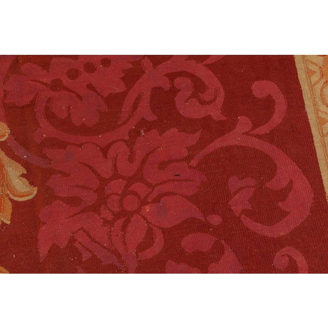 Mid 19th Century Antique French Aubusson Rug For Sale - Image 5 of 7