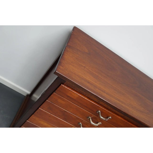 British Mahogany Apothecary Cabinet, 1930s For Sale - Image 13 of 18