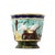 Pair of Signed Majolica Ceramic Cachepots W/ Birds, Nests & Bamboo Border Detail For Sale - Image 13 of 18