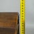 Vintage Table Clock Support Pendulum Temple Wood Columns Drawer For Sale - Image 10 of 11