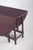 Wood Vintage Portuguese Flip Flap Oval-Top Table, 1920s For Sale - Image 7 of 11