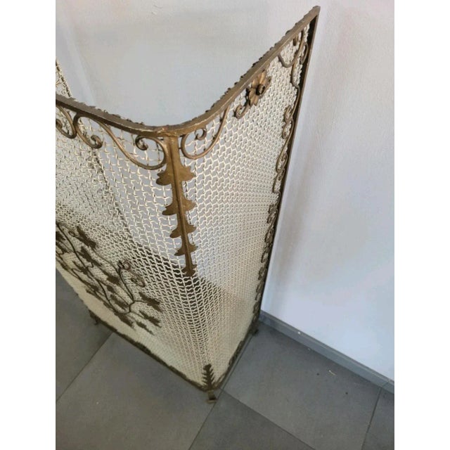 Metal Vintage Metal Radiator Cover For Sale - Image 7 of 10