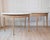 Pair of Swedish Gustavian Demi-Lune Console Tables in Oak, circa 1840–1860 For Sale - Image 10 of 11