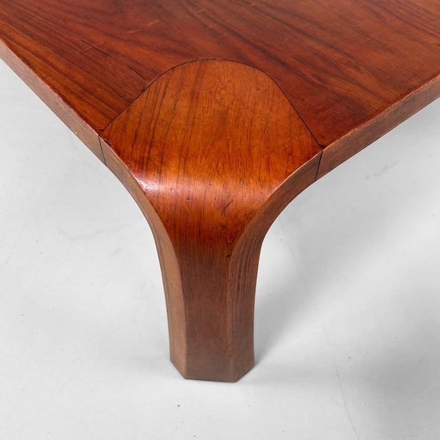 Wood Japanese Low Table by Saburo Inui for Tendo Mokko, 1960s For Sale - Image 7 of 18