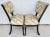 1970s Regency Dining Accent Chairs Petite For Sale - Image 5 of 12