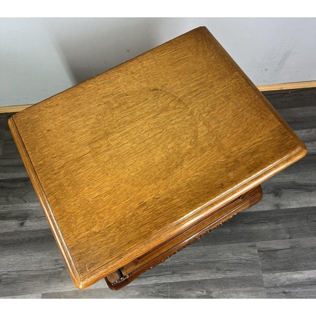 Wood Vintage French Louis XVI Style Nightstands, Set of 2 For Sale - Image 7 of 10