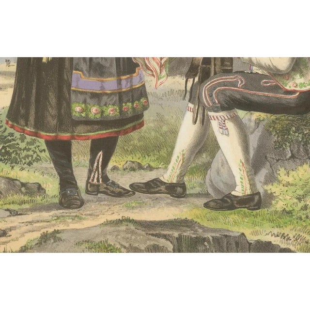 Norwegian Costume, 1860s, Paper For Sale - Image 6 of 10